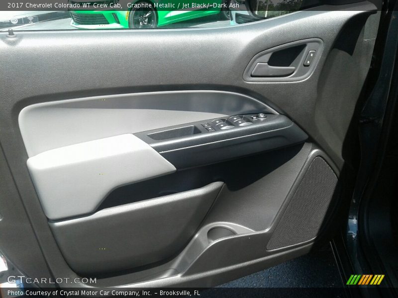 Graphite Metallic / Jet Black/­Dark Ash 2017 Chevrolet Colorado WT Crew Cab