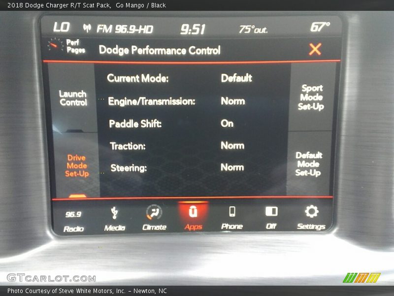 Go Mango / Black 2018 Dodge Charger R/T Scat Pack