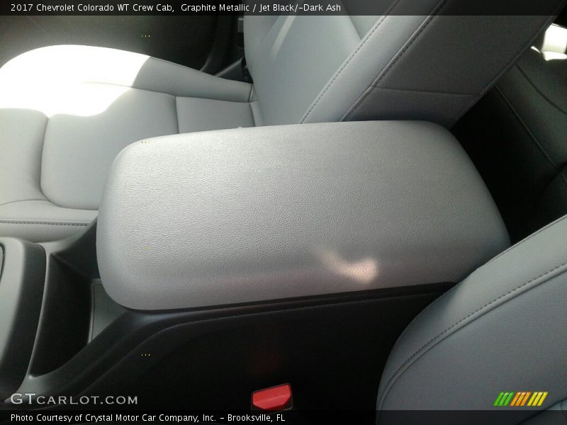 Graphite Metallic / Jet Black/­Dark Ash 2017 Chevrolet Colorado WT Crew Cab