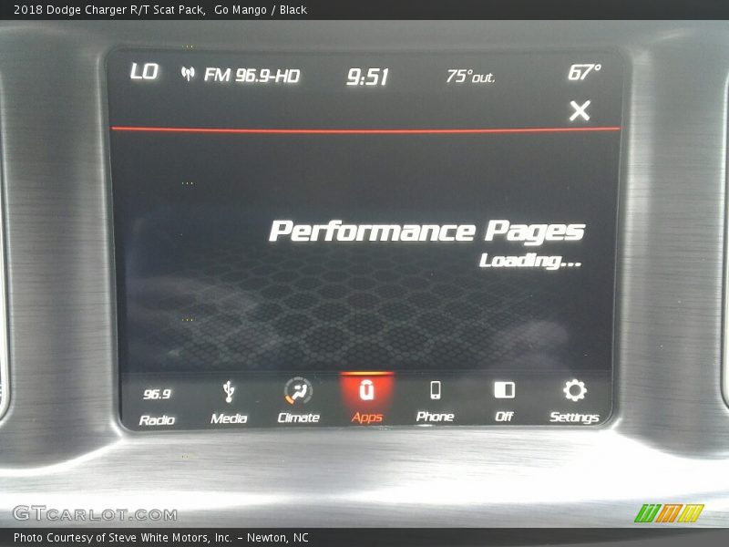 Go Mango / Black 2018 Dodge Charger R/T Scat Pack