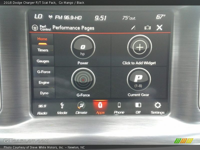 Go Mango / Black 2018 Dodge Charger R/T Scat Pack