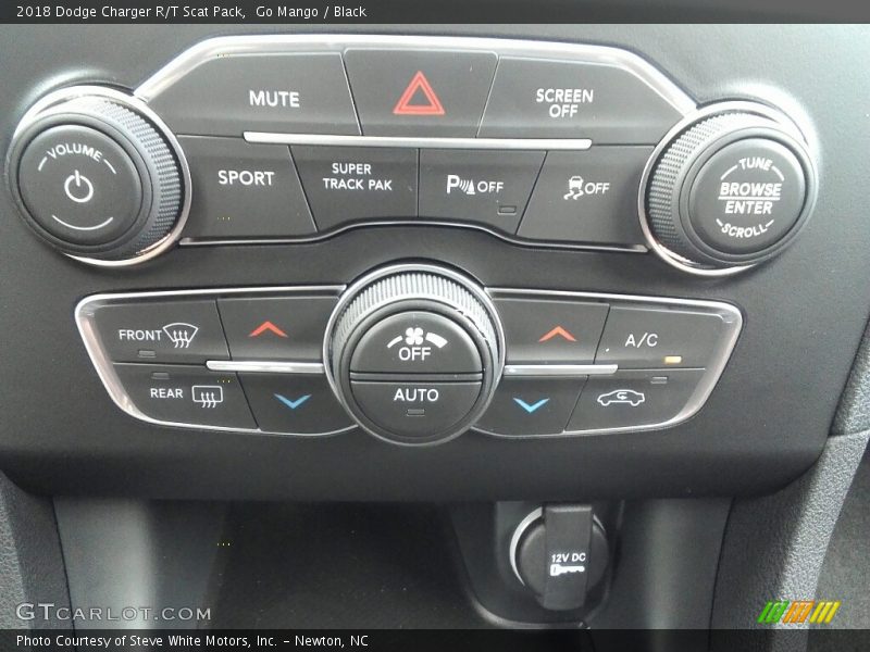 Go Mango / Black 2018 Dodge Charger R/T Scat Pack