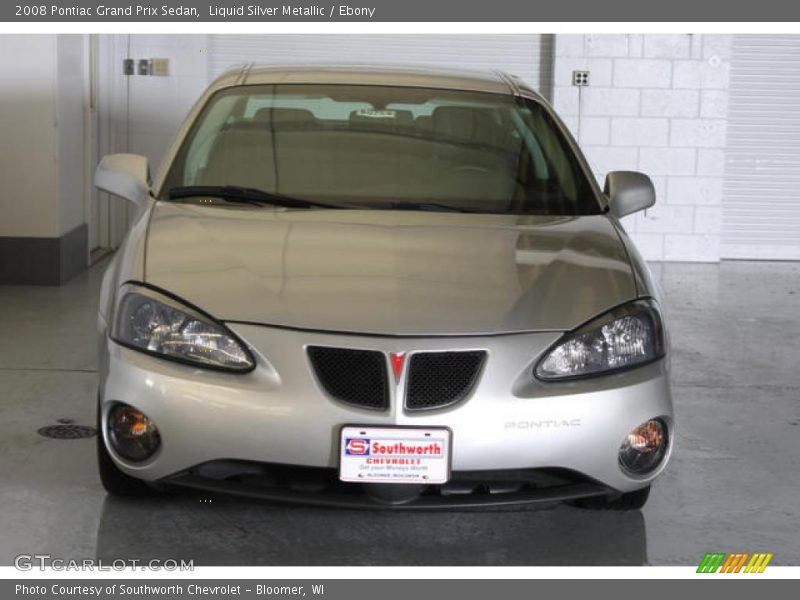 Liquid Silver Metallic / Ebony 2008 Pontiac Grand Prix Sedan