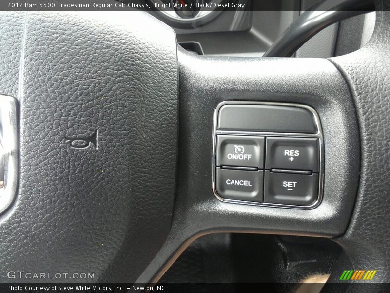 Bright White / Black/Diesel Gray 2017 Ram 5500 Tradesman Regular Cab Chassis
