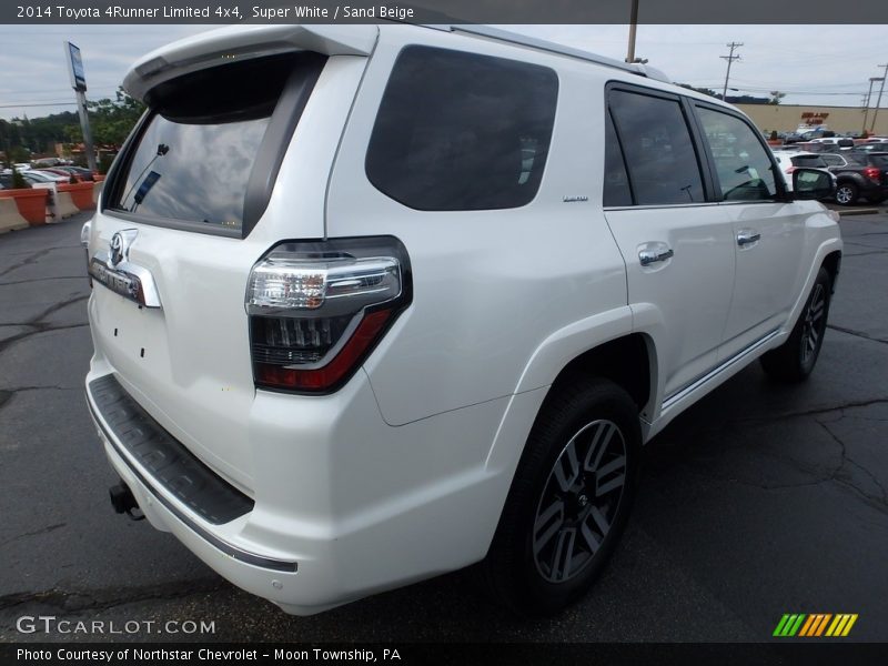 Super White / Sand Beige 2014 Toyota 4Runner Limited 4x4