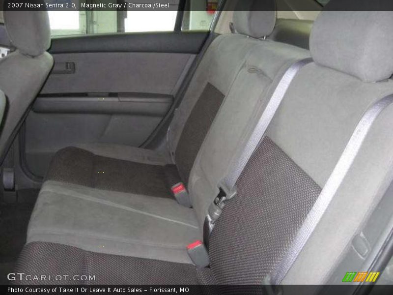 Magnetic Gray / Charcoal/Steel 2007 Nissan Sentra 2.0