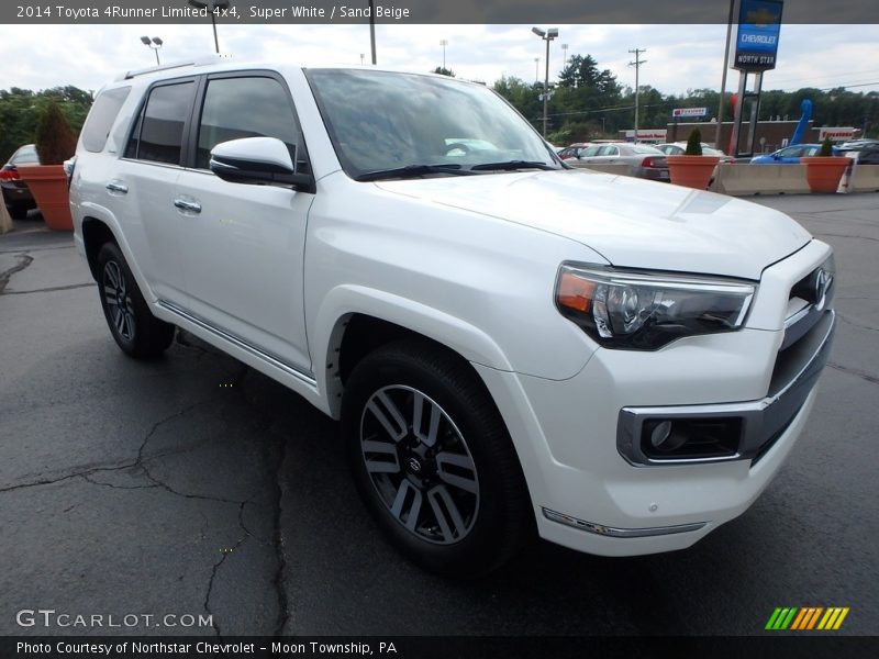 Super White / Sand Beige 2014 Toyota 4Runner Limited 4x4