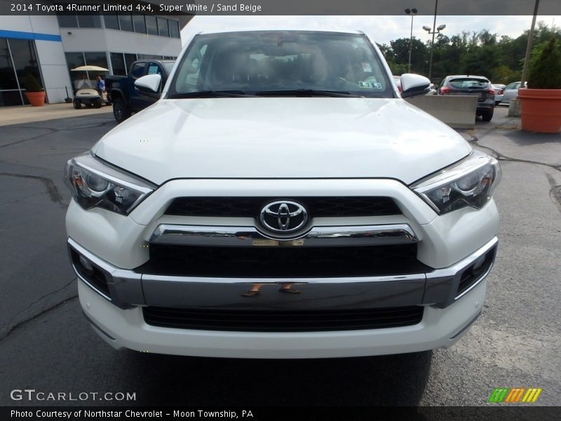 Super White / Sand Beige 2014 Toyota 4Runner Limited 4x4