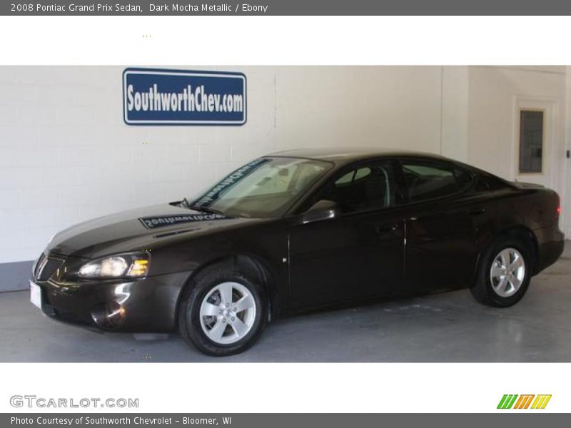 Dark Mocha Metallic / Ebony 2008 Pontiac Grand Prix Sedan