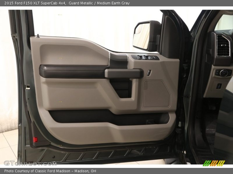 Guard Metallic / Medium Earth Gray 2015 Ford F150 XLT SuperCab 4x4