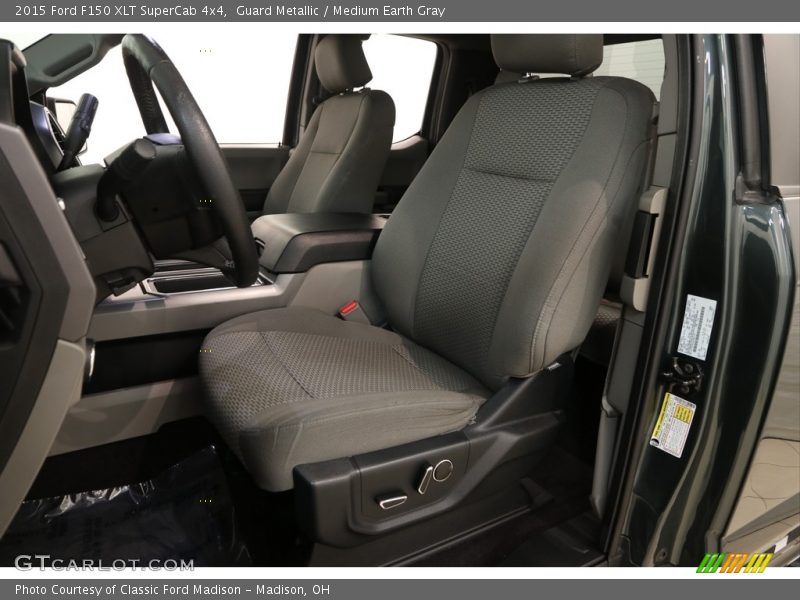 Guard Metallic / Medium Earth Gray 2015 Ford F150 XLT SuperCab 4x4