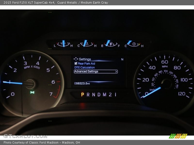 Guard Metallic / Medium Earth Gray 2015 Ford F150 XLT SuperCab 4x4