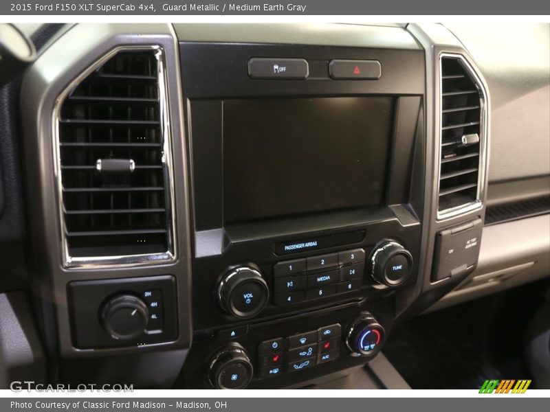 Guard Metallic / Medium Earth Gray 2015 Ford F150 XLT SuperCab 4x4