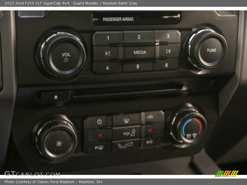 Guard Metallic / Medium Earth Gray 2015 Ford F150 XLT SuperCab 4x4