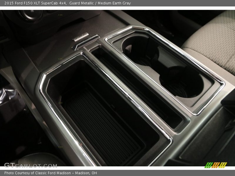 Guard Metallic / Medium Earth Gray 2015 Ford F150 XLT SuperCab 4x4