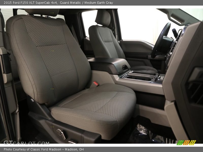 Guard Metallic / Medium Earth Gray 2015 Ford F150 XLT SuperCab 4x4