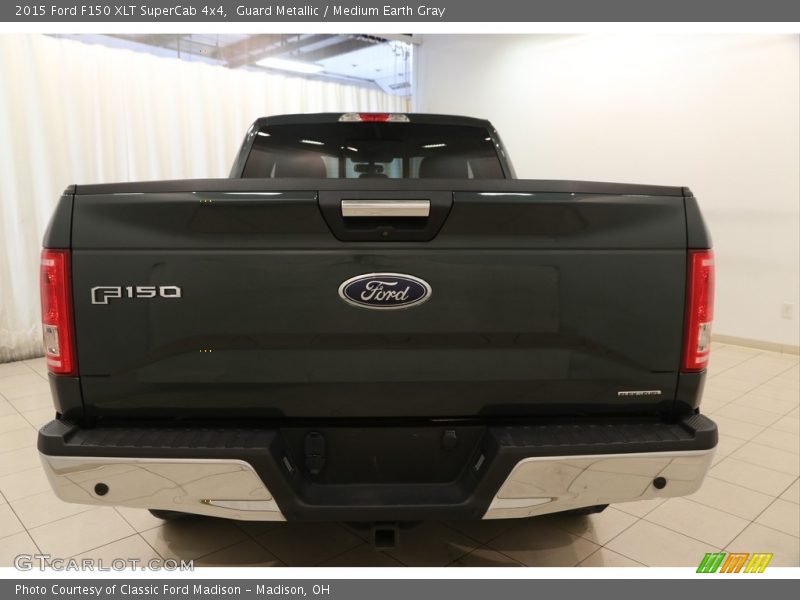 Guard Metallic / Medium Earth Gray 2015 Ford F150 XLT SuperCab 4x4