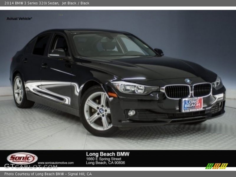 Jet Black / Black 2014 BMW 3 Series 320i Sedan