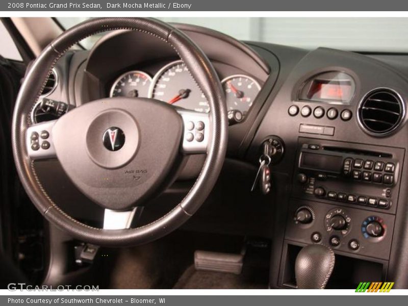 Dark Mocha Metallic / Ebony 2008 Pontiac Grand Prix Sedan