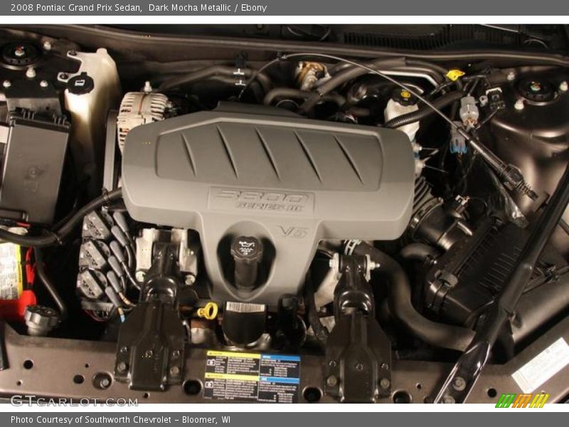 Dark Mocha Metallic / Ebony 2008 Pontiac Grand Prix Sedan