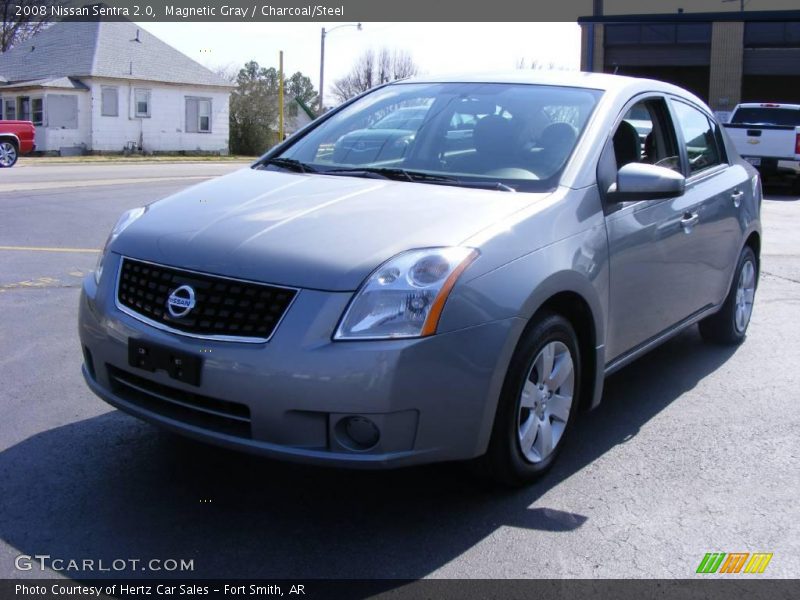 Magnetic Gray / Charcoal/Steel 2008 Nissan Sentra 2.0