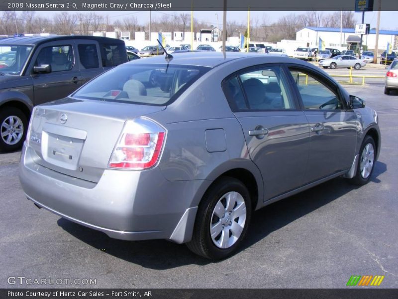 Magnetic Gray / Charcoal/Steel 2008 Nissan Sentra 2.0