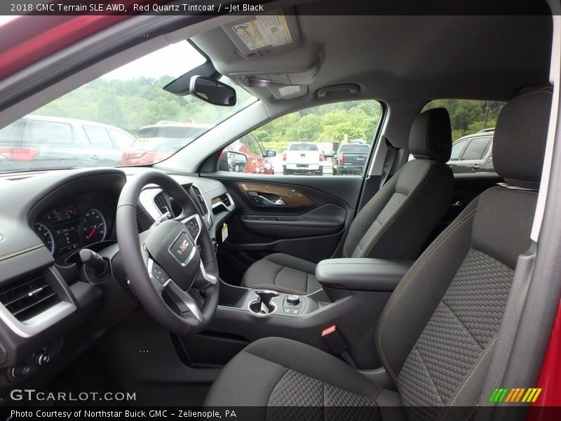 Front Seat of 2018 Terrain SLE AWD