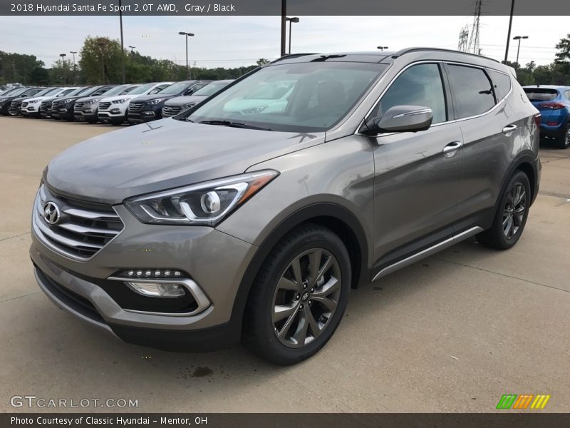 Gray / Black 2018 Hyundai Santa Fe Sport 2.0T AWD