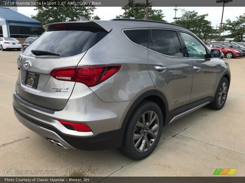 Gray / Black 2018 Hyundai Santa Fe Sport 2.0T AWD