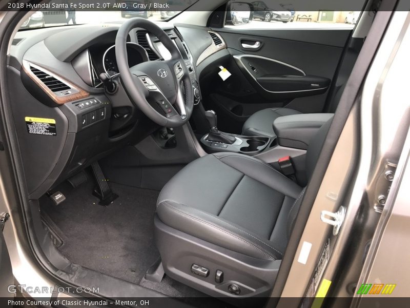 Gray / Black 2018 Hyundai Santa Fe Sport 2.0T AWD