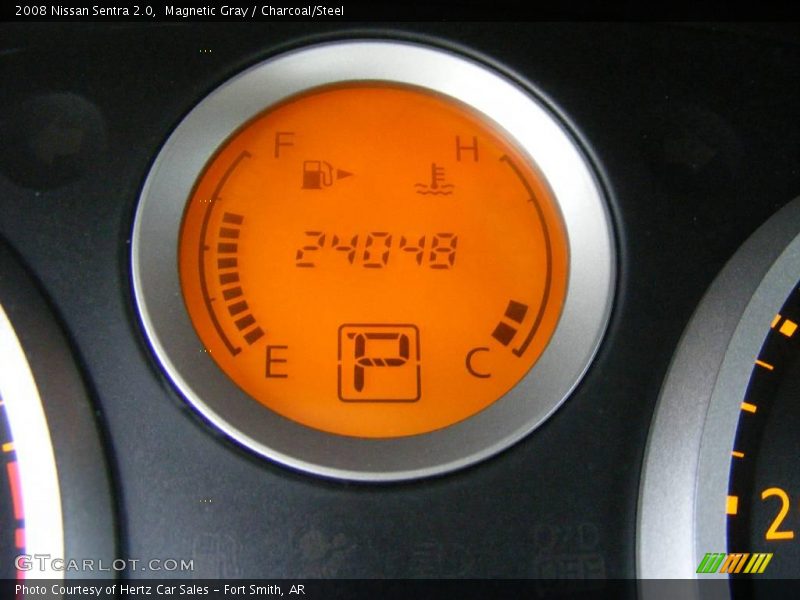 Magnetic Gray / Charcoal/Steel 2008 Nissan Sentra 2.0