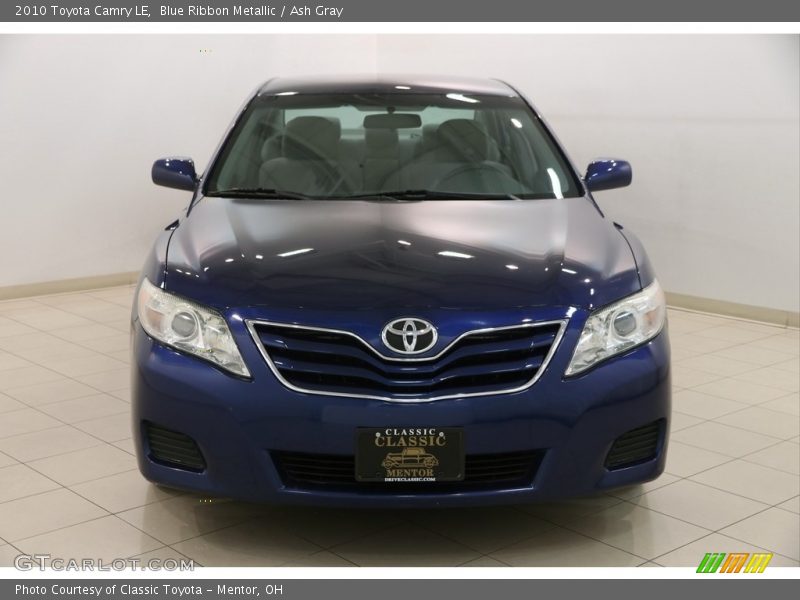 Blue Ribbon Metallic / Ash Gray 2010 Toyota Camry LE
