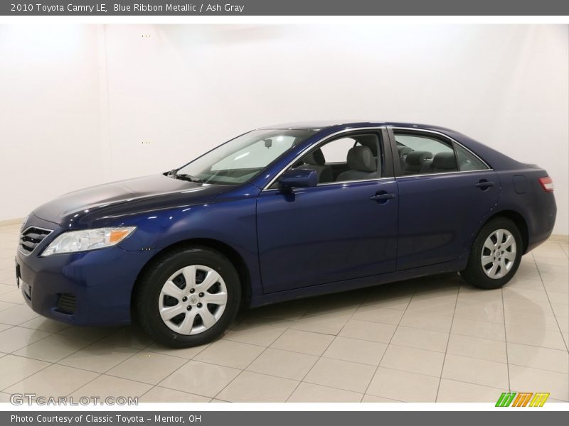 Blue Ribbon Metallic / Ash Gray 2010 Toyota Camry LE