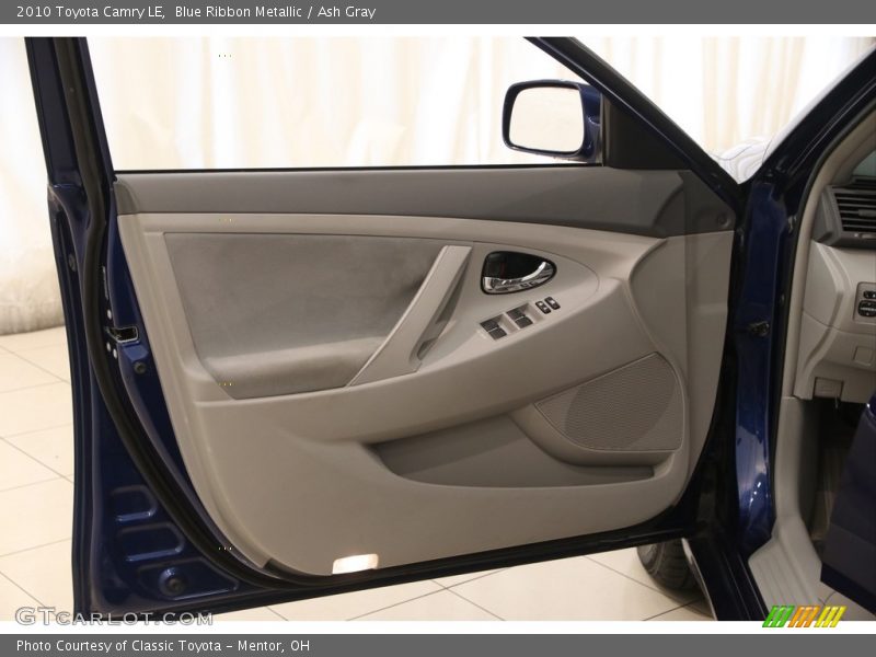 Blue Ribbon Metallic / Ash Gray 2010 Toyota Camry LE