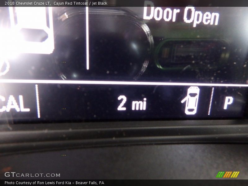 Cajun Red Tintcoat / Jet Black 2018 Chevrolet Cruze LT