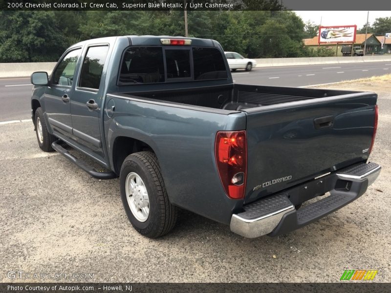 Superior Blue Metallic / Light Cashmere 2006 Chevrolet Colorado LT Crew Cab