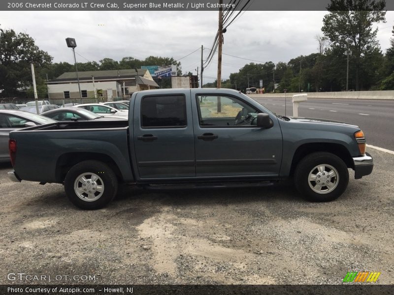 Superior Blue Metallic / Light Cashmere 2006 Chevrolet Colorado LT Crew Cab