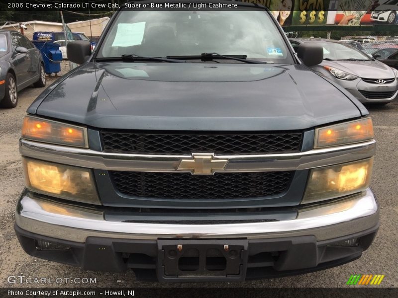 Superior Blue Metallic / Light Cashmere 2006 Chevrolet Colorado LT Crew Cab