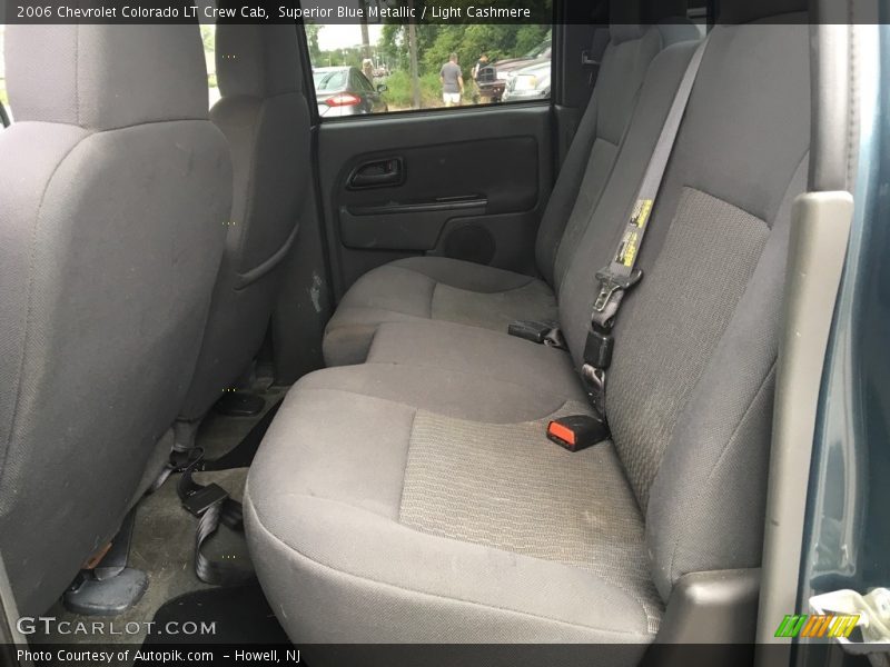 Superior Blue Metallic / Light Cashmere 2006 Chevrolet Colorado LT Crew Cab