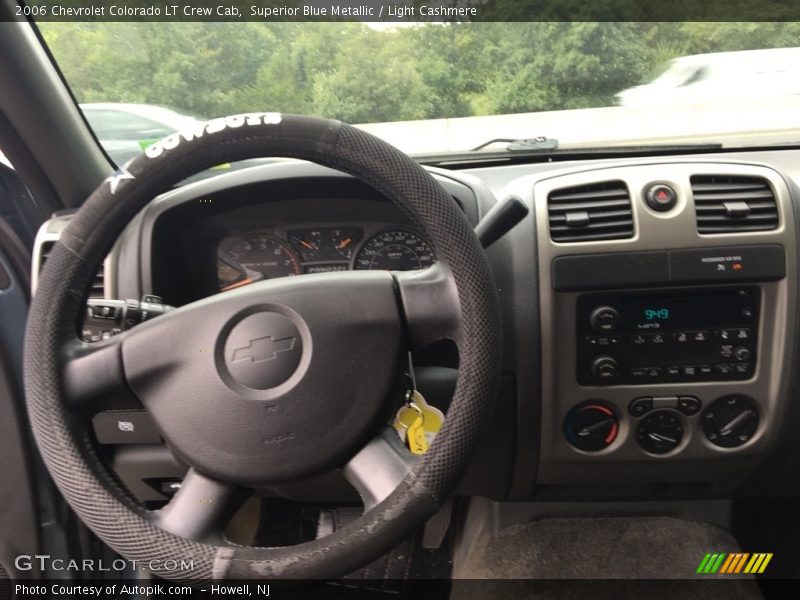 Superior Blue Metallic / Light Cashmere 2006 Chevrolet Colorado LT Crew Cab