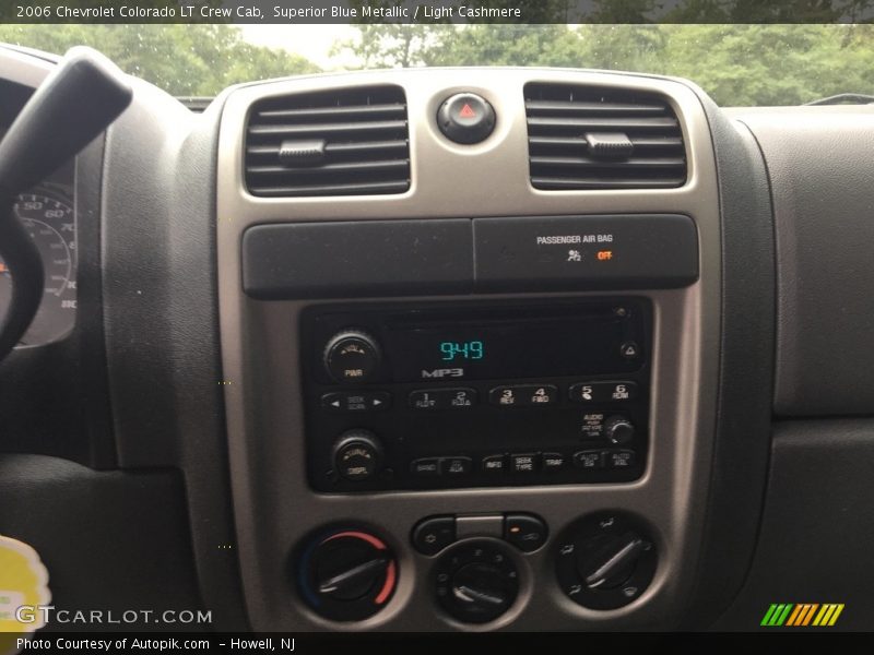 Superior Blue Metallic / Light Cashmere 2006 Chevrolet Colorado LT Crew Cab