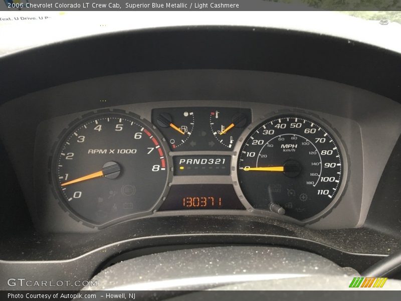 Superior Blue Metallic / Light Cashmere 2006 Chevrolet Colorado LT Crew Cab