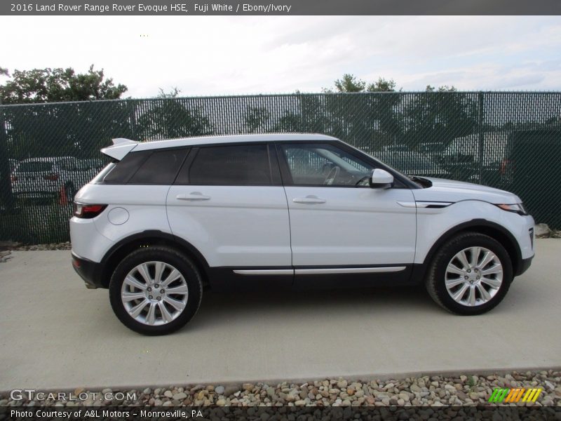 Fuji White / Ebony/Ivory 2016 Land Rover Range Rover Evoque HSE