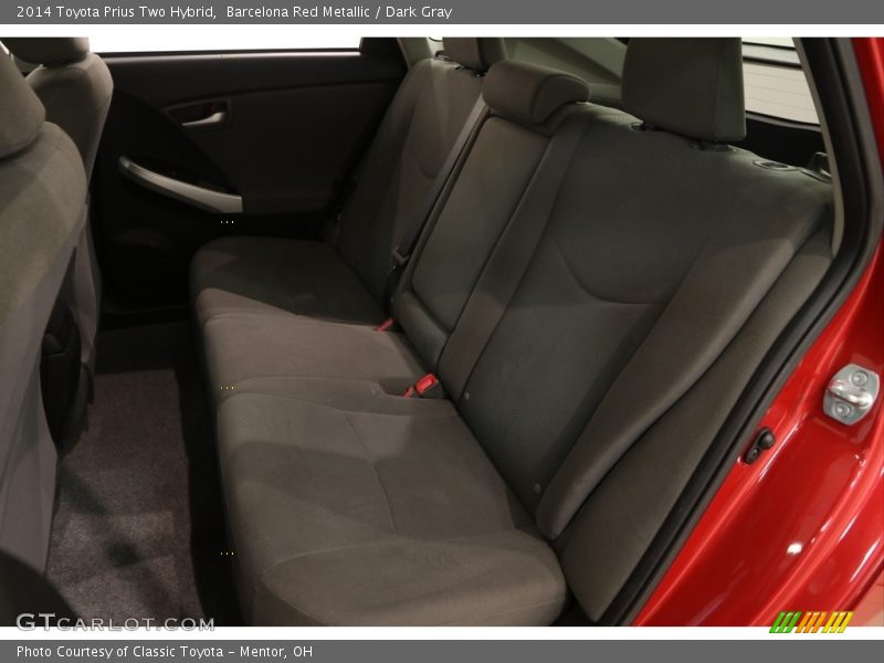 Barcelona Red Metallic / Dark Gray 2014 Toyota Prius Two Hybrid