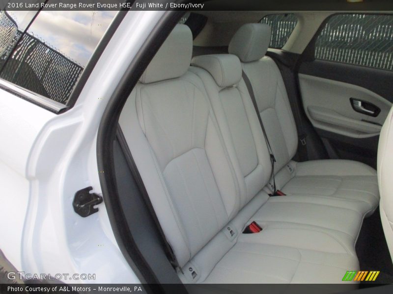Fuji White / Ebony/Ivory 2016 Land Rover Range Rover Evoque HSE