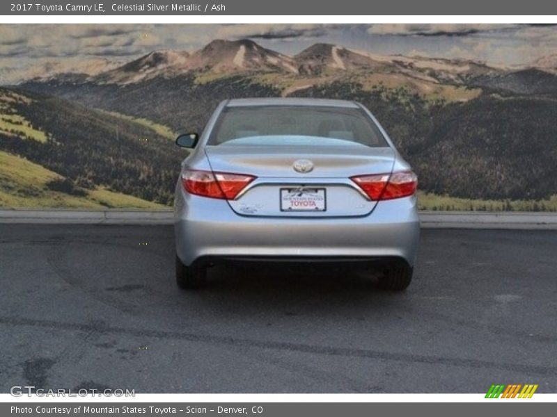 Celestial Silver Metallic / Ash 2017 Toyota Camry LE