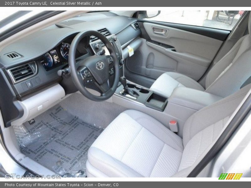 Celestial Silver Metallic / Ash 2017 Toyota Camry LE