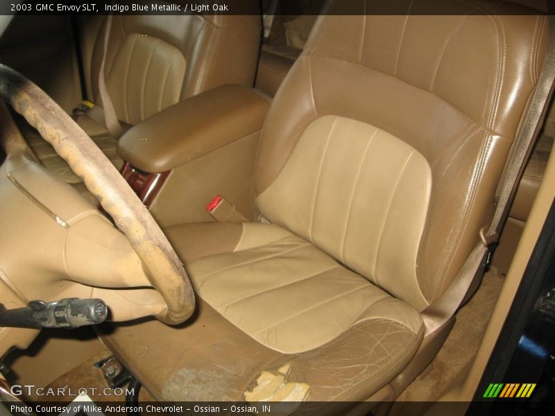 Indigo Blue Metallic / Light Oak 2003 GMC Envoy SLT