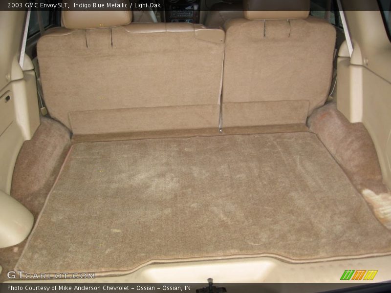 Indigo Blue Metallic / Light Oak 2003 GMC Envoy SLT
