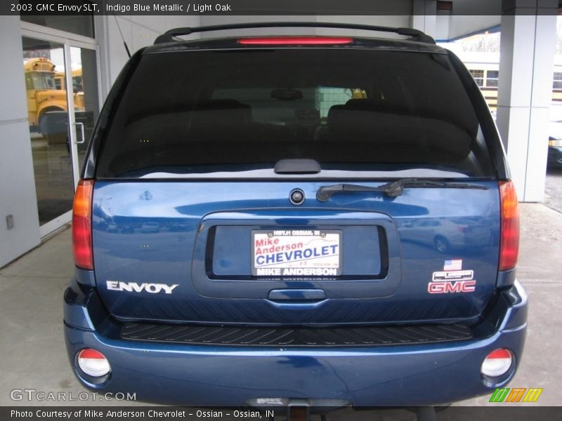 Indigo Blue Metallic / Light Oak 2003 GMC Envoy SLT